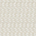 Osborne & Little BEACHCOMBER F7865-03 Soft cream and white herringbone weave with subtle texture