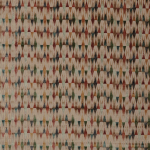 Osborne & Little COLVILLE F7870-03 Beige base with russet, forest green and teal accents