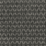 Osborne & Little CLARENDON F7876-03 Charcoal grey with silver-white geometric accents