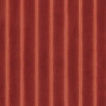Osborne & Little GENOA CORD F7940-07 Rich terracotta red with copper highlights in striped pattern