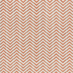 Osborne & Little CANYON F7952-02 Terracotta orange and cream with light beige undertones