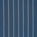 Osborne & Little TAOS STRIPE F7953-05 Deep slate blue with cream vertical striped details