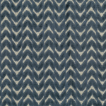 Osborne & Little MOSTO F7991-03 Charcoal blue and natural beige in wave-like design