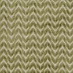 Osborne & Little MOSTO F7991-07 Olive green and natural beige in textured chevron pattern