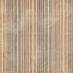 Osborne & Little MOLINA F7993-02 Charcoal grey, beige and copper brown vertical stripes