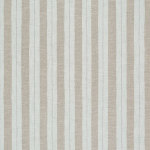 Osborne & Little ASINARA F8015-01 Natural beige and off-white vertical stripes with textured linen ap...