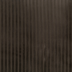 Osborne & Little MANTUA CORD STAIN-RESISTANT F8050-10 Deep chocolate brown with darker vertical shadowing