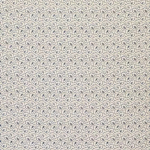 Nina Campbell ELCHO NCF4114-05 Soft cream background with slate grey and light blue accents