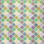 Nina Campbell DRUMMOND NCF4131-04 Mint green, lilac purple and soft yellow with grey accents