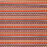 Nina Campbell CAWDOR NCF4135-01 Burnt orange, rich burgundy and warm gold horizontal stripes