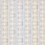 Nina Campbell JINSHA NCF4173-04 Soft cream with pale blue and gentle lemon vertical stripes