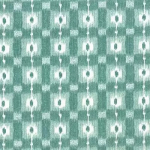 Nina Campbell MAUDE CHECK NCF4194-02 Sage green and white with soft teal undertones