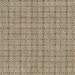 Nina Campbell TODI NCF4262-06 Light beige with slate blue geometric accents
