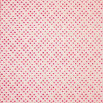 Nina Campbell CLARIBEL NCF4281-01 Bright raspberry pink dots on cream background