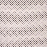 Nina Campbell CLARIBEL NCF4281-02 Charcoal grey dots on cream linen background