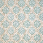 Nina Campbell MARGUERITE NCF4294-01 Soft duckegg blue with cream background and taupe accents