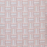 Nina Campbell JOSSIGNY NCF4323-01 Soft coral pink and light grey on cream background