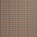 Nina Campbell SÉVIGNÉ NCF4324-01 Soft grey with terracotta orange and taupe brown accents