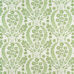 Nina Campbell CHELWOOD NCF4364-02 Fresh sage green and mint green on cream background