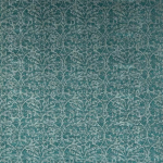Nina Campbell BRIDESHEAD DAMASK NCF4372-04 Muted teal blue with silvery grey highlights
