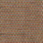 Nina Campbell SARANGI NCF4420-01 Rust orange with olive green and beige neutral tones