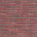 Nina Campbell SARANGI NCF4420-03 Rich burgundy red with cream and subtle green accents