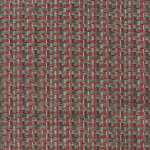 Nina Campbell GARADI NCF4423-04 Rich cranberry red with sage green and grey accents