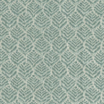 Nina Campbell MIRAN NCF4441-01 Soft sage green and ivory with subtle teal undertones