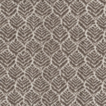 Nina Campbell MIRAN NCF4441-08 Charcoal brown and light ivory with grey undertones