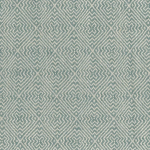 Nina Campbell ALTAI NCF4442-01 Soft duckegg blue and cream textured fabric