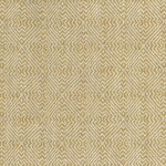 Nina Campbell ALTAI NCF4442-03 Warm golden ochre and cream woven fabric
