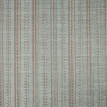 Nina Campbell TURFAN NCF4443-01 Soft sage green with coral pink and cream accents
