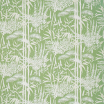Nina Campbell POITEAU NCF4463-04 Fresh sage green with ivory botanical illustrations