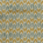 Nina Campbell DUMAS NCF4470-04 Mustard gold and sage green with cream background