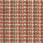 Nina Campbell CHICOT NCF4473-02 Rusty red with olive green and cream highlights