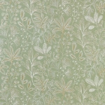 Nina Campbell LA DEVINIÈRE NCF4480-04 Soft sage green with cream and subtle gold highlights