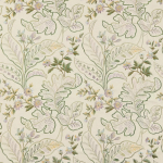 Nina Campbell SUDBURY NCF4500-02 Cream background with pale lilac flowers and sage green details