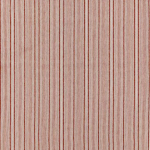 Nina Campbell ALDEBURGH NCF4501-02 Natural beige background with brick red vertical striping