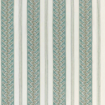Nina Campbell MANNINGTREE NCF4502-02 Sage green and cream with subtle grey details