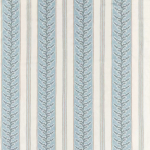 Nina Campbell MANNINGTREE NCF4502-06 Soft powder blue and cream with grey detailing