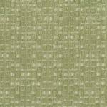 Nina Campbell MERLESHAM NCF4513-04 Muted sage green with cream highlights throughout the weave