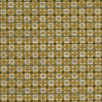 Nina Campbell CHIDDINGSTONE NCF4523-04 Mustard gold with cream and deep green accents