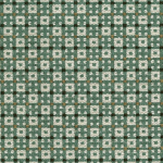 Nina Campbell CHIDDINGSTONE NCF4523-05 Forest green with cream and black accents