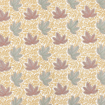 Nina Campbell CLARICE NCF4553-02 Warm honey gold with mauve pink and sage grey