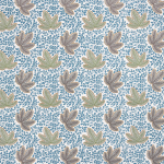 Nina Campbell CLARICE NCF4553-04 Bright blue with sage green and grey details