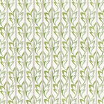 Nina Campbell DORA NCF4554-04 Lime green and light beige on white background