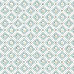 Nina Campbell ELSIE NCF4555-01 Soft duck egg blue with cream and pale gold accents