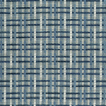 Nina Campbell ALTANA NCF4573-01 Dusty blue, navy and cream woven together in textured fabric