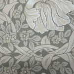  William Morris Pimpernel BH2105F_BEIGE  A mushroom beige base with lighter botanical motifs in a tonal des...