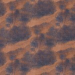 Matthew Williamson Cocos Fabric F6636-02 Sunset copper and deep purples